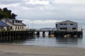 The wharf in Oban Stewart Island New Zealand