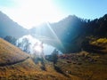 What a beatiful sunrise at Ranu Kumbolo