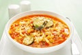 Minestrone Soup Horizontal