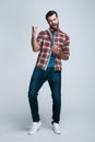 What a Charming Casual Guy Royalty Free Stock Photo