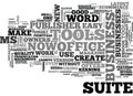 What Does Ms Office Suite Offer Business Owners Word Cloud