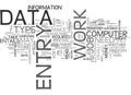 What Exactly Is Data Entry Word Cloud