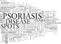 What Exactly Is Psoriasis Word Cloud Royalty Free Stock Photo