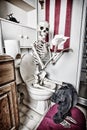 What Happens in the Bathroom Royalty Free Stock Photo