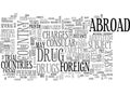 What Happens If You Are Arrested Overseas Word Cloud Royalty Free Stock Photo