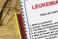 What is leukemia concept Royalty Free Stock Photo