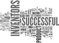 What Makes A Successful Inventor Word Cloud