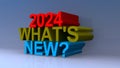 2024 what`s new on blue