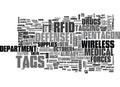What S New With Rfid Tags On Drugs Word Cloud Royalty Free Stock Photo