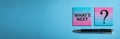 What`s Next on sticky notes with a question mark Royalty Free Stock Photo