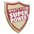 What's Your Super Power Words Shield Mighty Force Ability Capabi