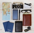 What to take for a trip Royalty Free Stock Photo