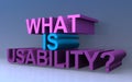 What is usability