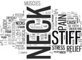 What You Need To Know About Stiff Necks Word Cloud