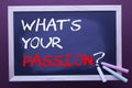 What is your passion Royalty Free Stock Photo