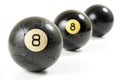 Whats Really Behind The Eight-Ball Royalty Free Stock Photo