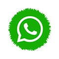 WhatsApp logo. WhatsApp is an instant messaging app for smartphones. WhatsApp secure messaging and calling . Kharkiv, Ukraine -