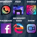 Whatsapp-Windows files-Google-Facebook-Microsoft Edge-Zoom special logo