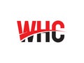 WHC Letter Initial Logo Design Vector Illustration Royalty Free Stock Photo