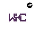 WHC Logo Letter Monogram Design Royalty Free Stock Photo