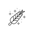 Wheal, grain icon. Element of October festival icon