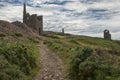 Wheal Owles tin mine near St Just, Cornwall Royalty Free Stock Photo