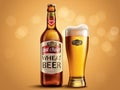 Wheat beer package design