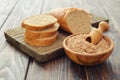 Wheat bran in bowl