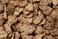 Wheat bran breakfast cereal. Royalty Free Stock Photo