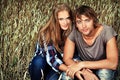 Wheat couple Royalty Free Stock Photo