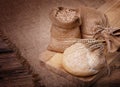 Wheat crop and fresh bread Royalty Free Stock Photo