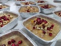 Wheat pudding with dried nuts and fruits Asure