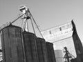 Wheat elevator Royalty Free Stock Photo