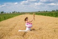 Wheat field Royalty Free Stock Photo