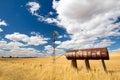 Wheat Fields in Moolort Plains Royalty Free Stock Photo