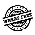 Wheat Free rubber stamp