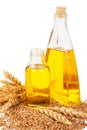 Wheat germ oil Royalty Free Stock Photo