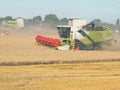 Wheat Harvesting with Combine Harvesters