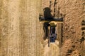 Wheat harvesting Royalty Free Stock Photo