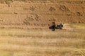 Wheat harvesting Royalty Free Stock Photo