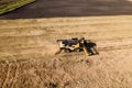 Wheat harvesting Royalty Free Stock Photo