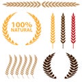 Wheat Icon Set