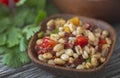 Wheat kernel salad