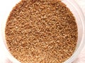 Wheat for Kibbeh preparation. Kibe