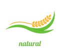 Wheat Logo Template