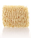 Wheat noodles closeup Royalty Free Stock Photo