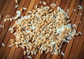 Wheat and rice Royalty Free Stock Photo