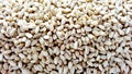 Wheat seeds background with copy space Royalty Free Stock Photo