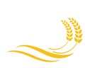wheat vector icon Royalty Free Stock Photo