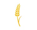wheat vector icon Royalty Free Stock Photo